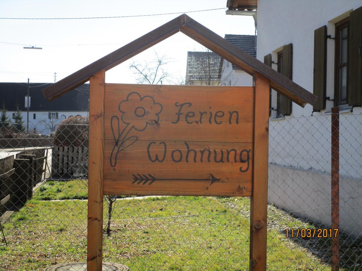 Ferienwohnung Rosa Obergessertshausen ภายนอก รูปภาพ